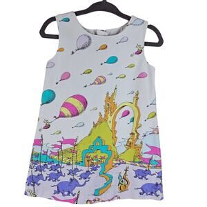 Dr Seuss Oh, The Places You'll Go Novelty Ballons Elephants Dress 12 Month